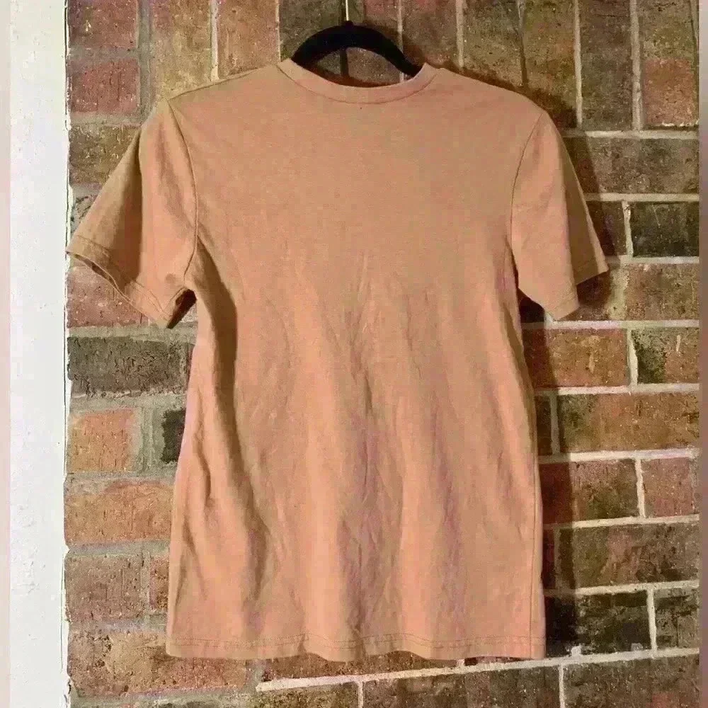Orange and black skeleton t shirt with moon - Picture 2 of 3